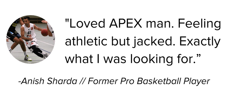 Anish Sharda testimonial graphic