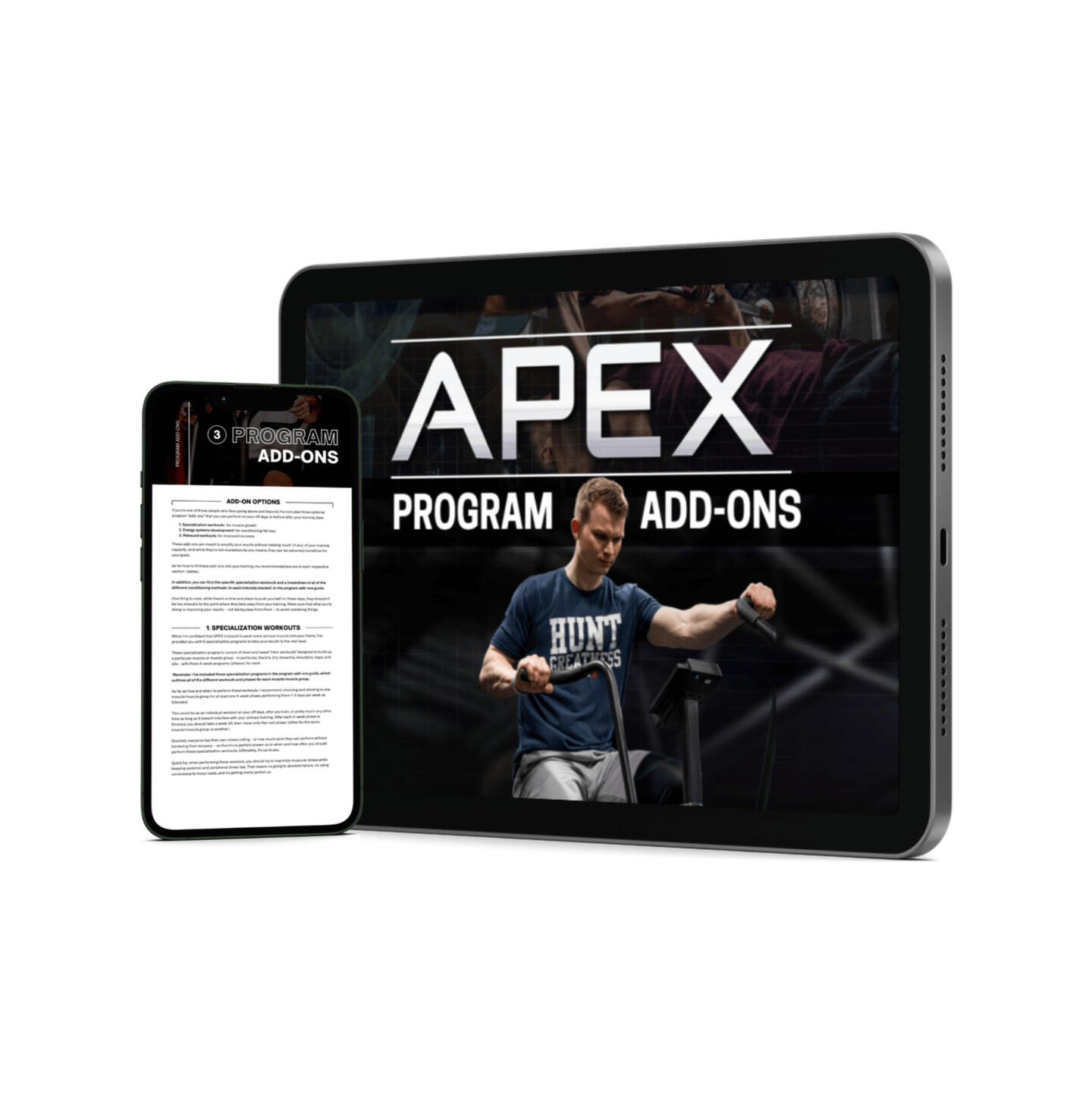 Apex Training Program graphics